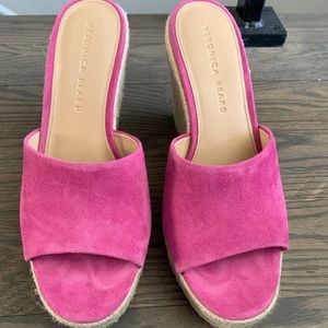 Veronica Beard Dali Espadrille Wedge Sandal size 7